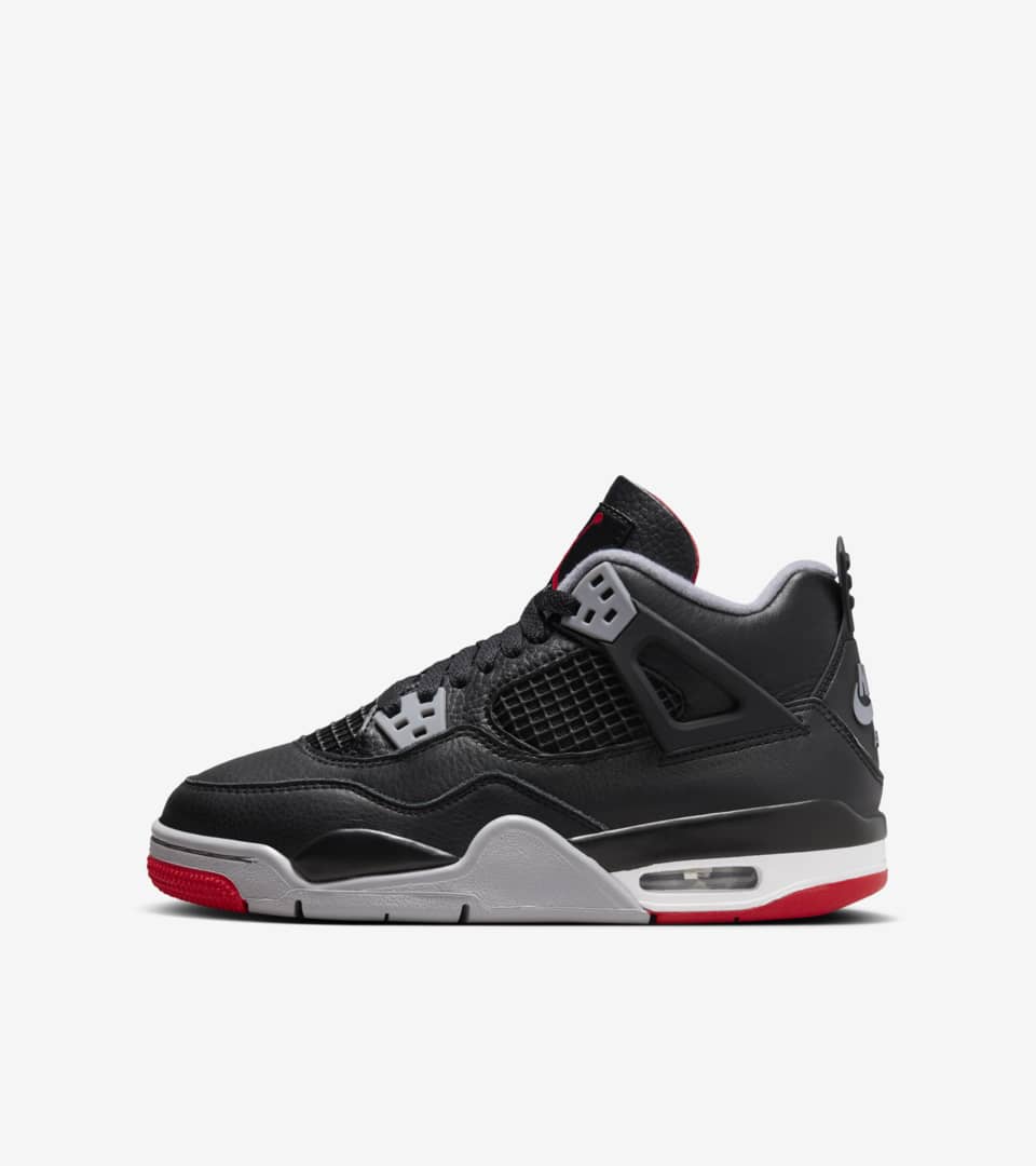 jordan 4 bred big kids
